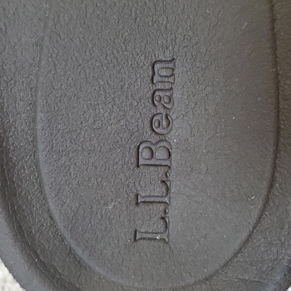 L.L. Bean Women's Brown, Woven Cream Sandals. Size 9 - Picture 5 of 8